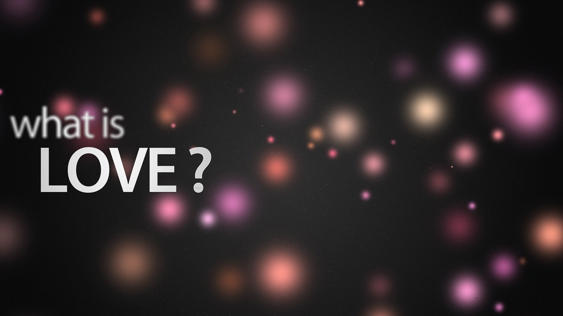 pregunta sobre el amor gotas borrosas estrellas reflejos inscripción pregunta