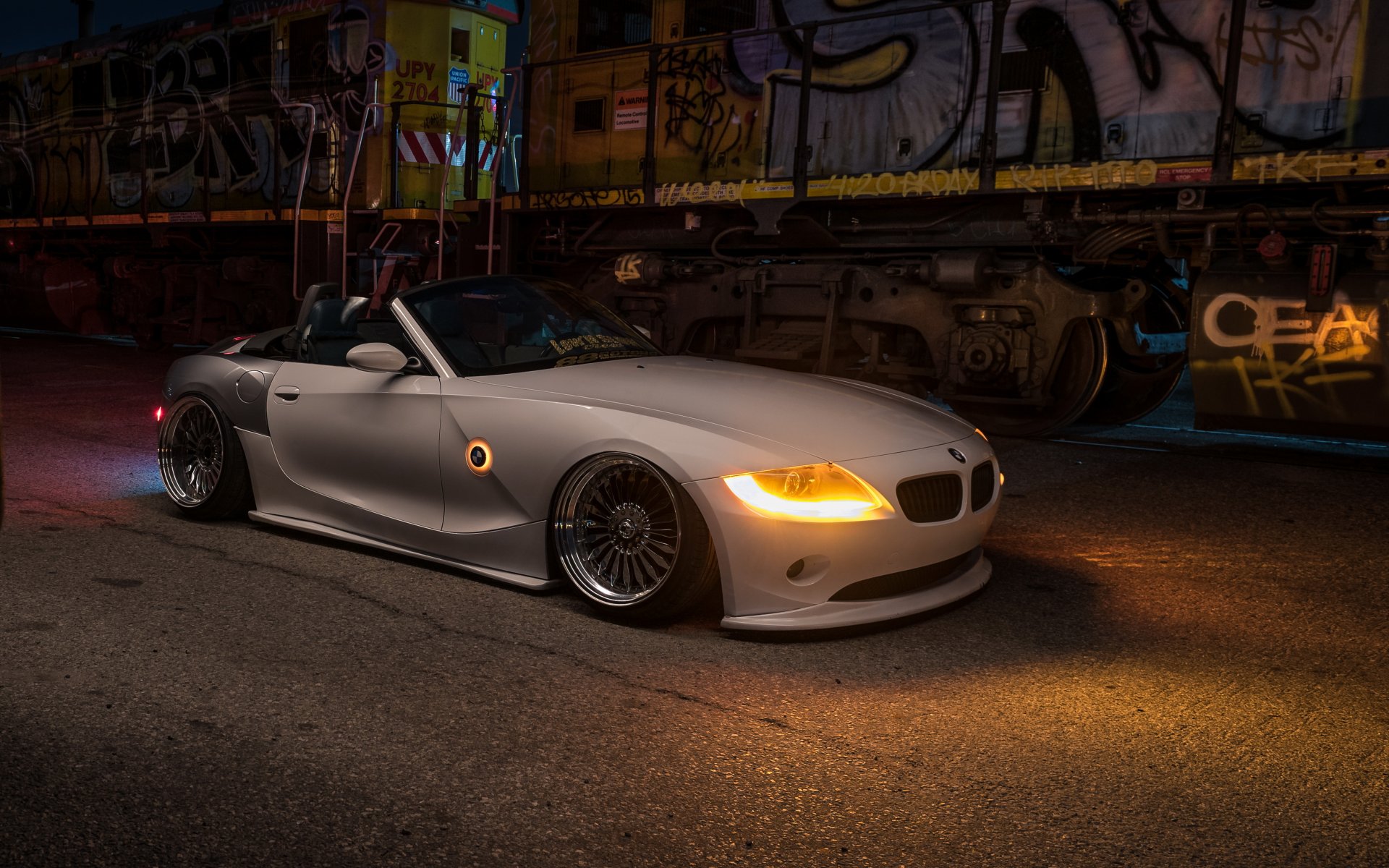 bmw z4 coche tuning posición noche