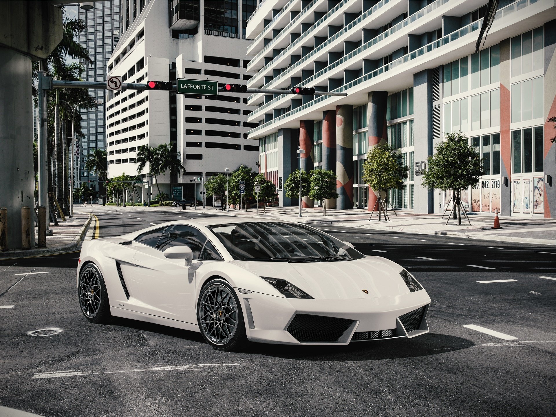lamborghini gallardo lp550-4 blanco superdeportivo lamborghini galardo