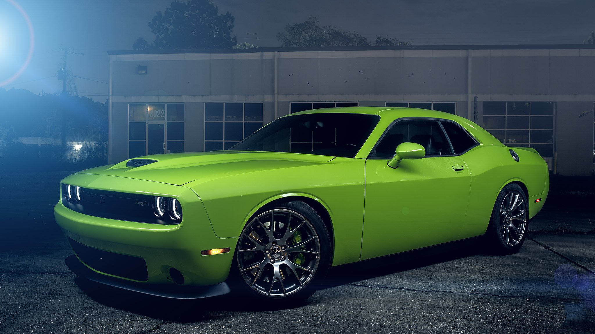 esquivar challenger cien infierno gato verde color americano músculo coche