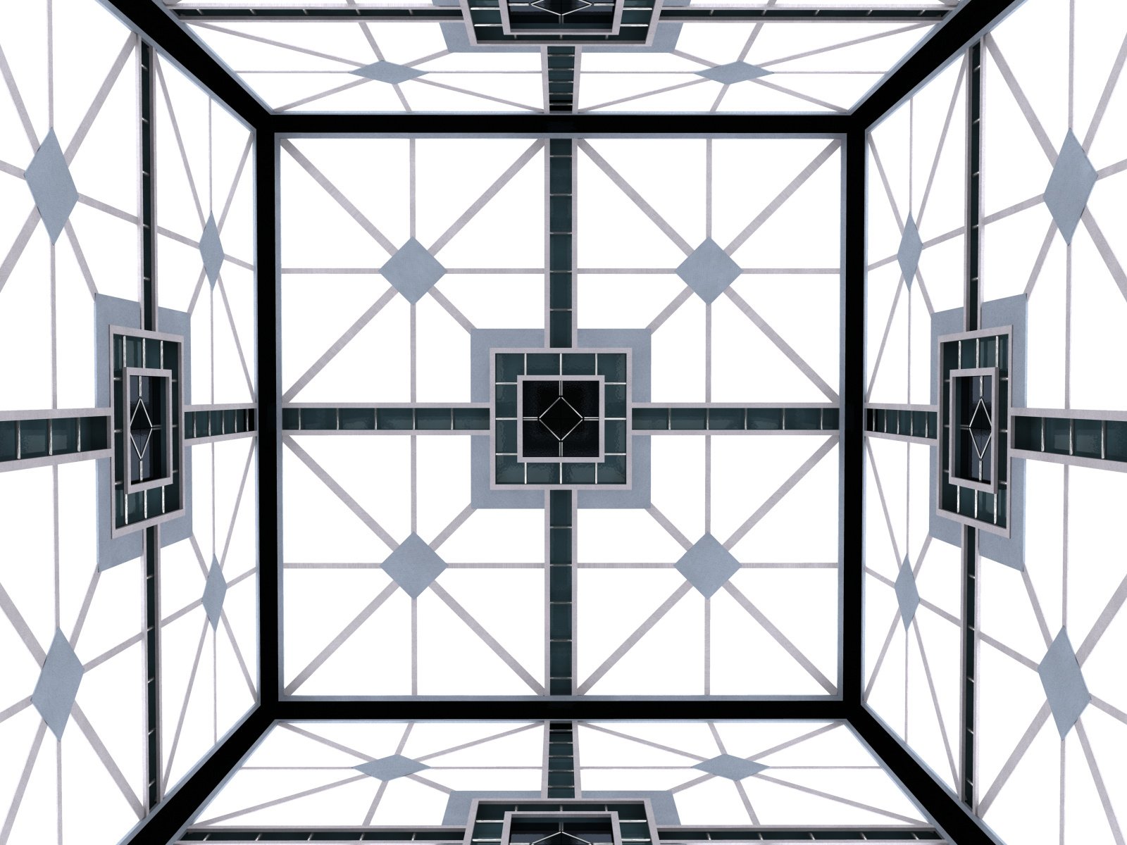 hipercubo cubo habitación trampa blanco luz