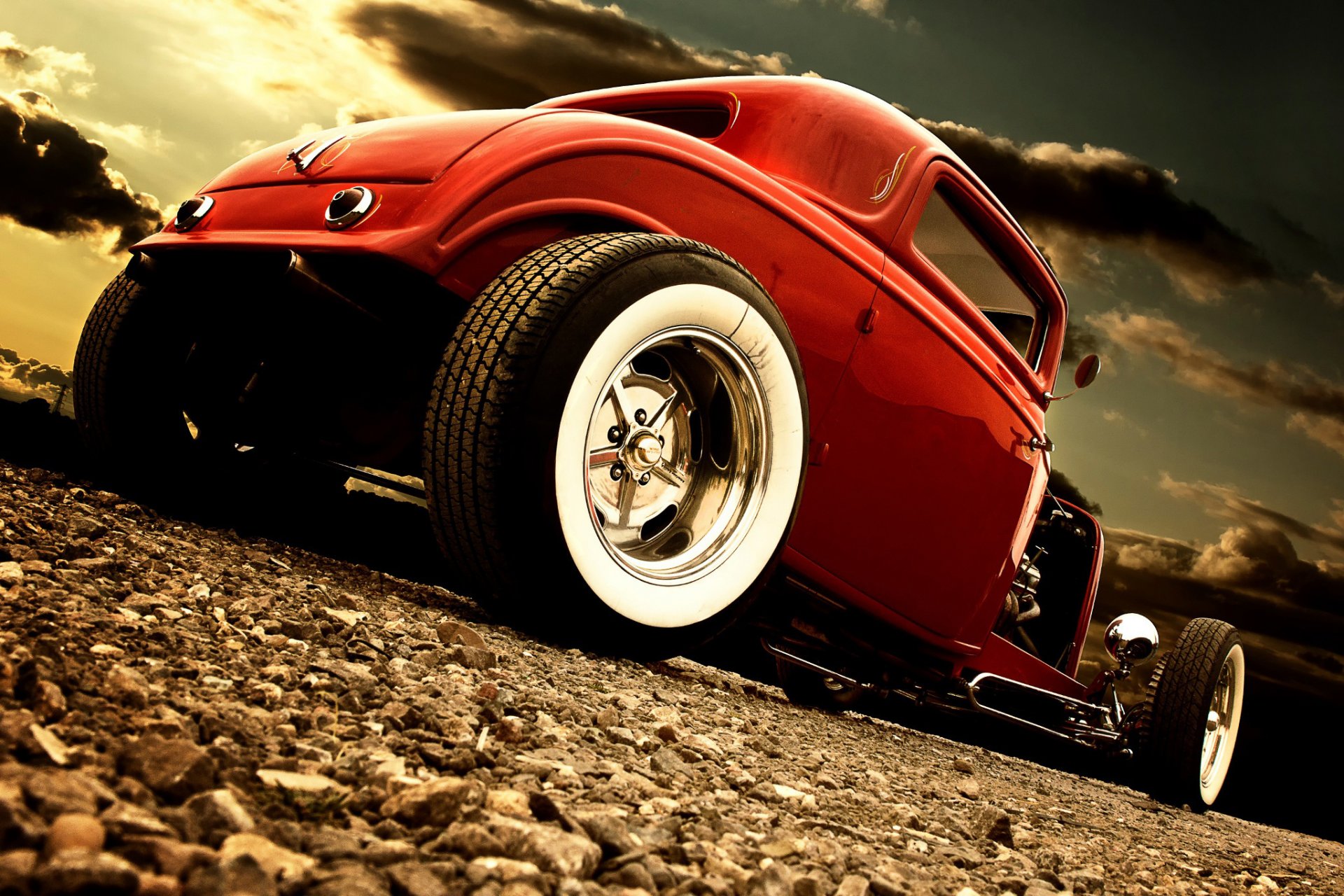 ford caliente varilla retro 1932
