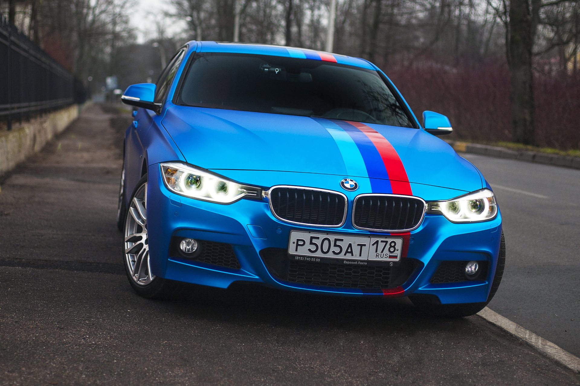 bmw 335i bmw azul coche