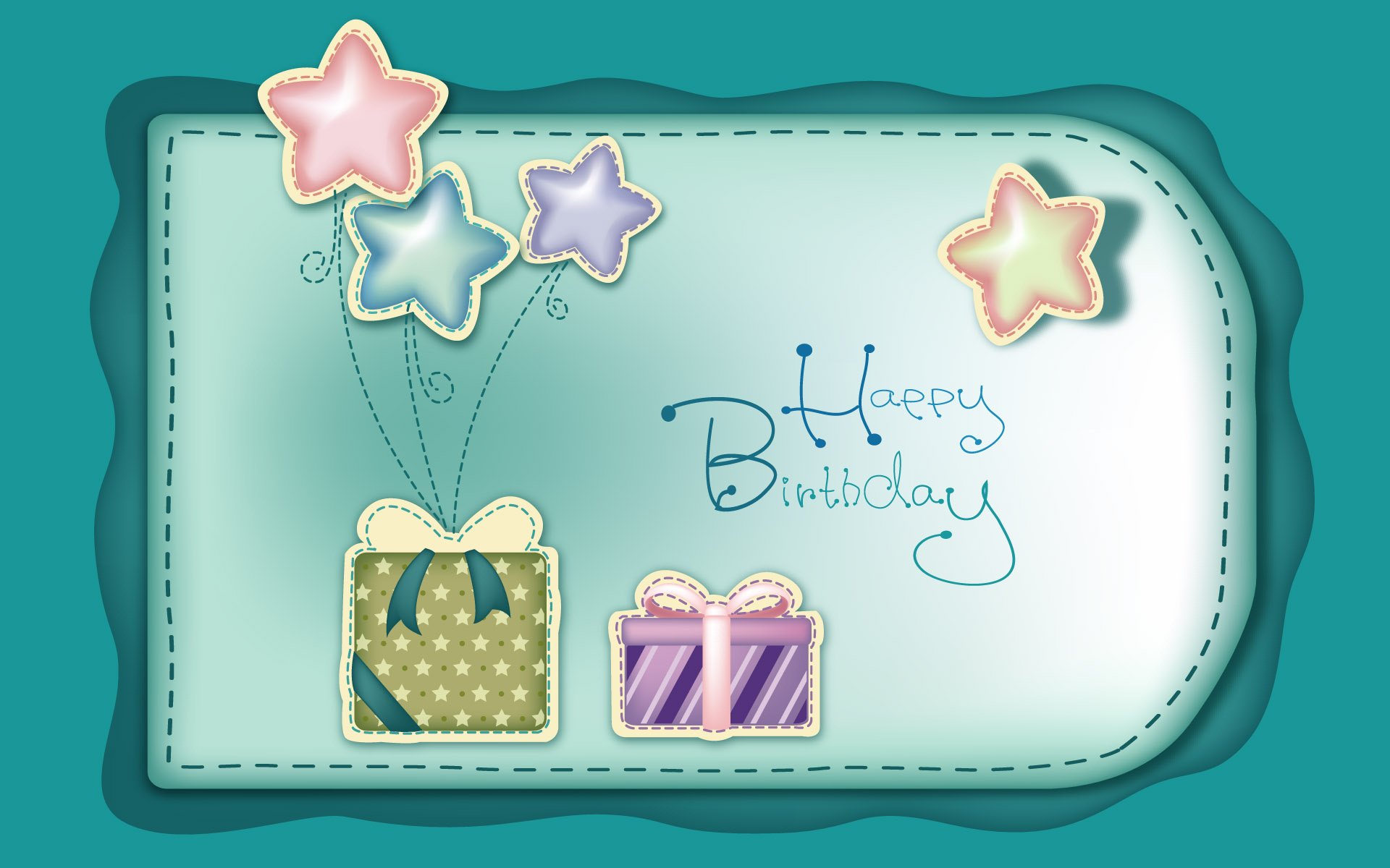 feliz cumpleaños pdtplf tarjeta de felicitación globos regalos feliz cumpleaños vacaciones