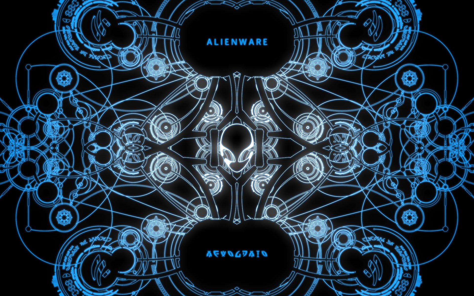 alienware dell extranjero abstracción