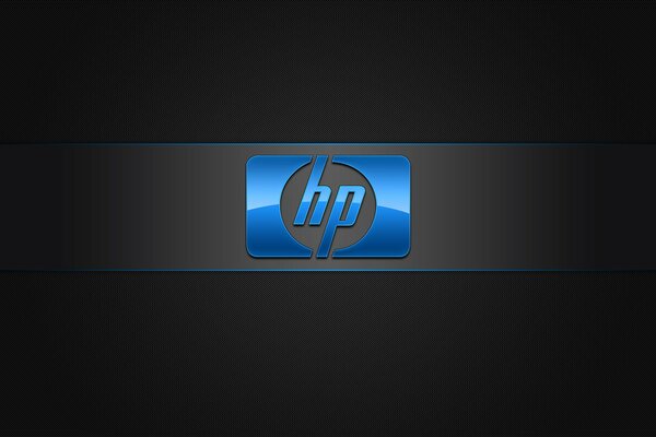 Emblema y logotipo de hewlett-packard