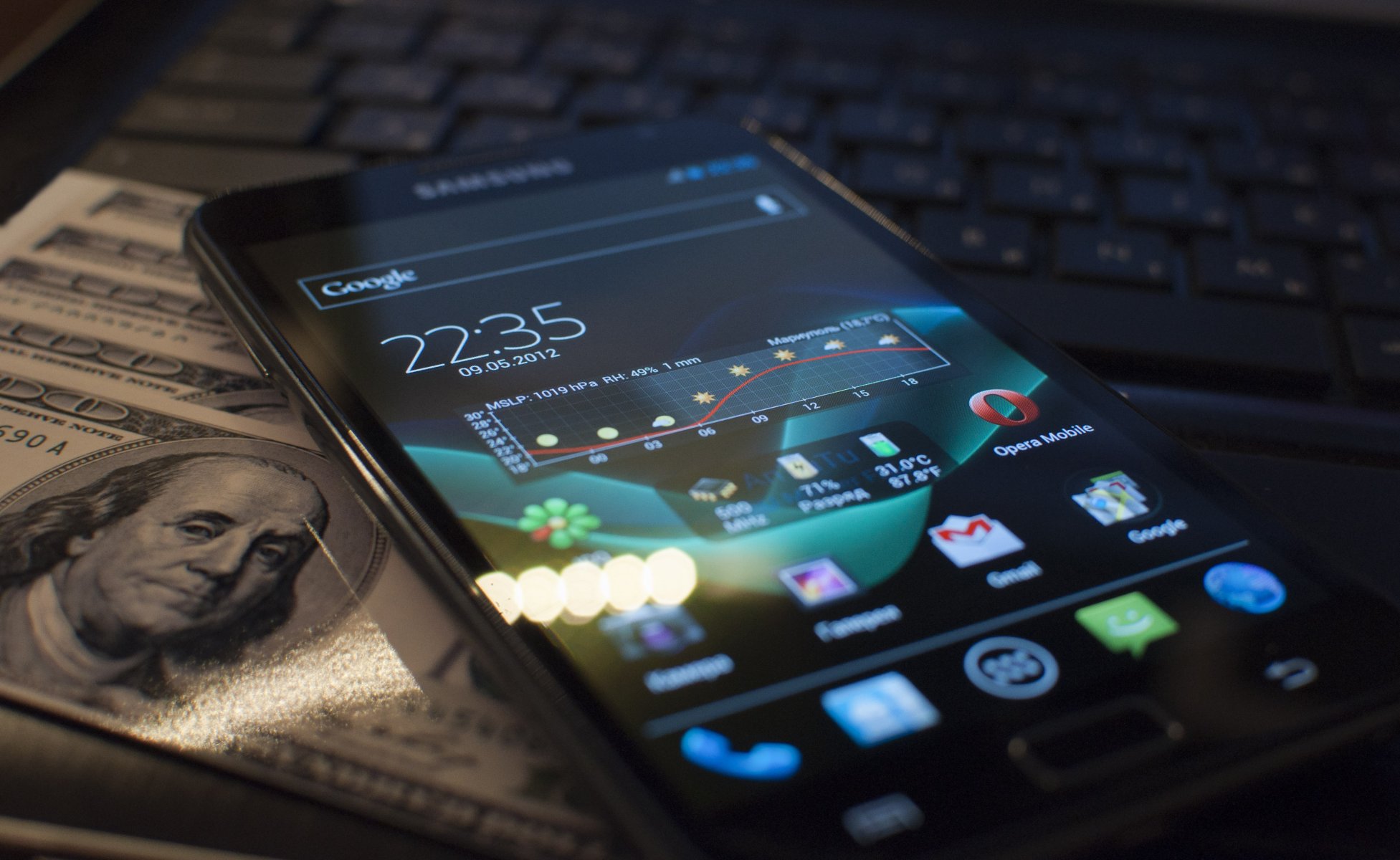 amsung galaxy nota android pan de jengibre ice cream sandwich teléfono smartphone touchwiz