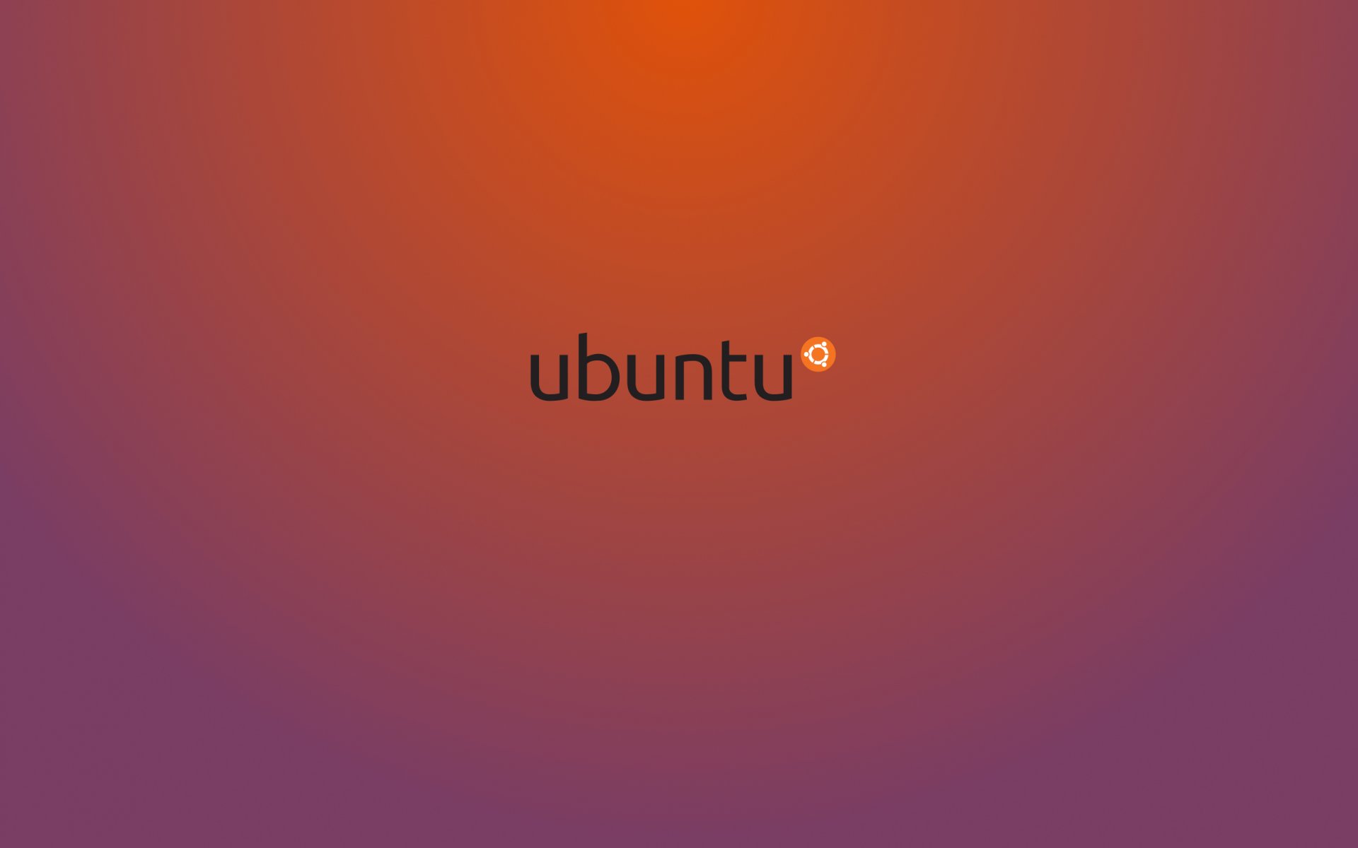 ubuntu linux fondo púrpura minimalismo