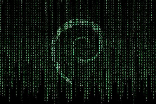 Imagen de matriz en forma de espiral