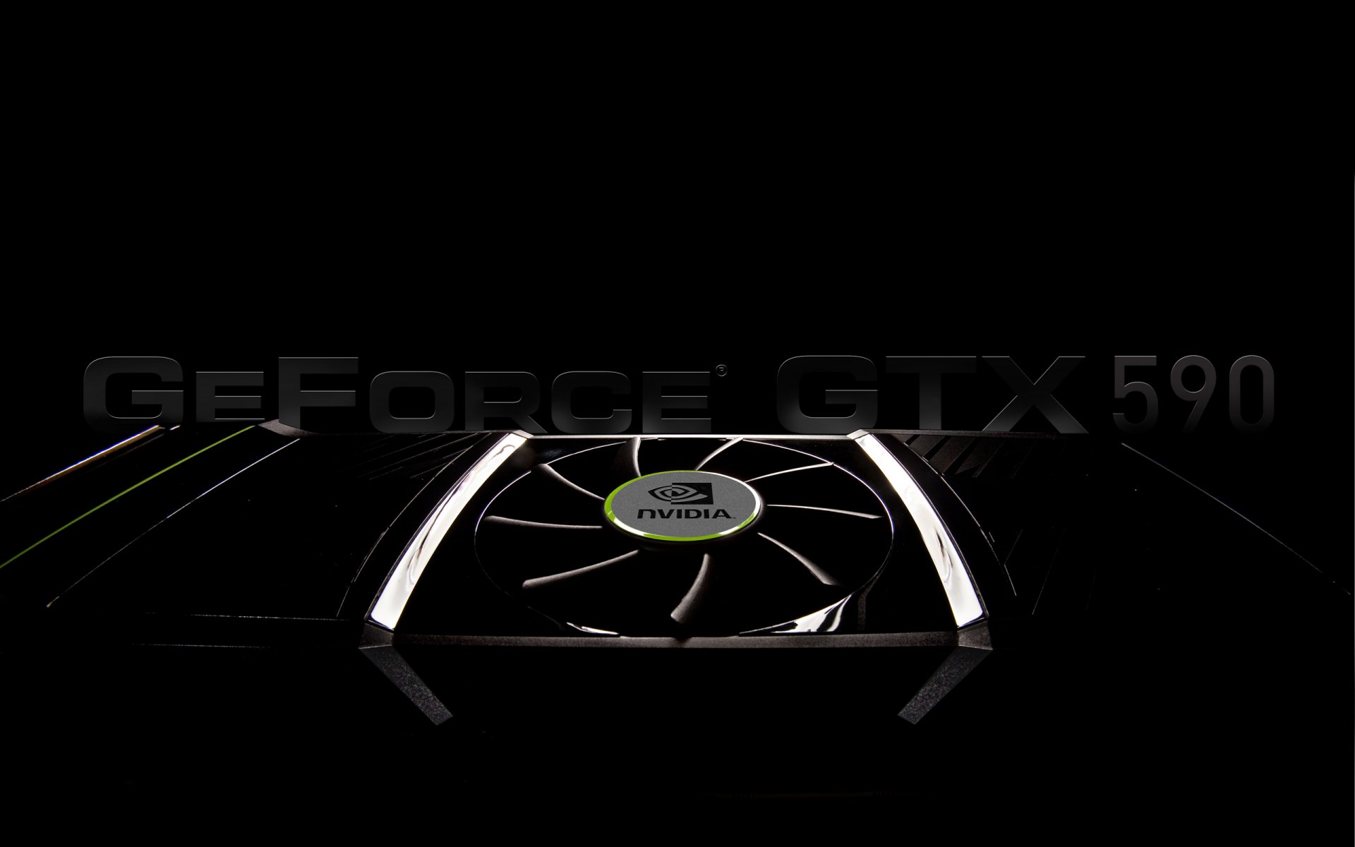 tarjeta gráfica geforce gtx 590 fondo
