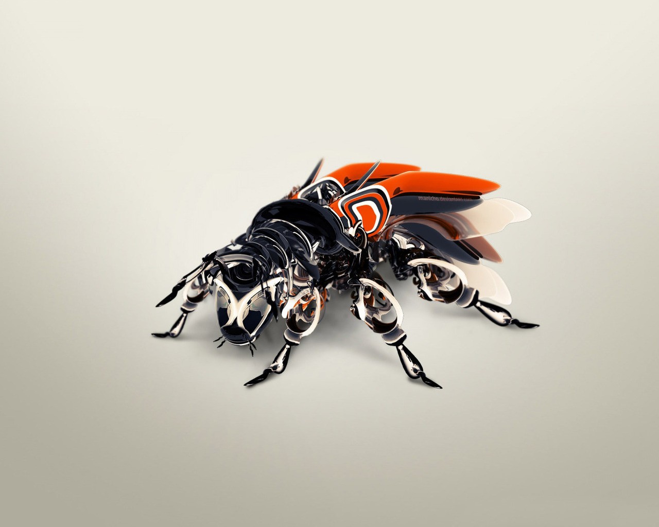 ¿una mosca ?. cibernética abstracción no está claro