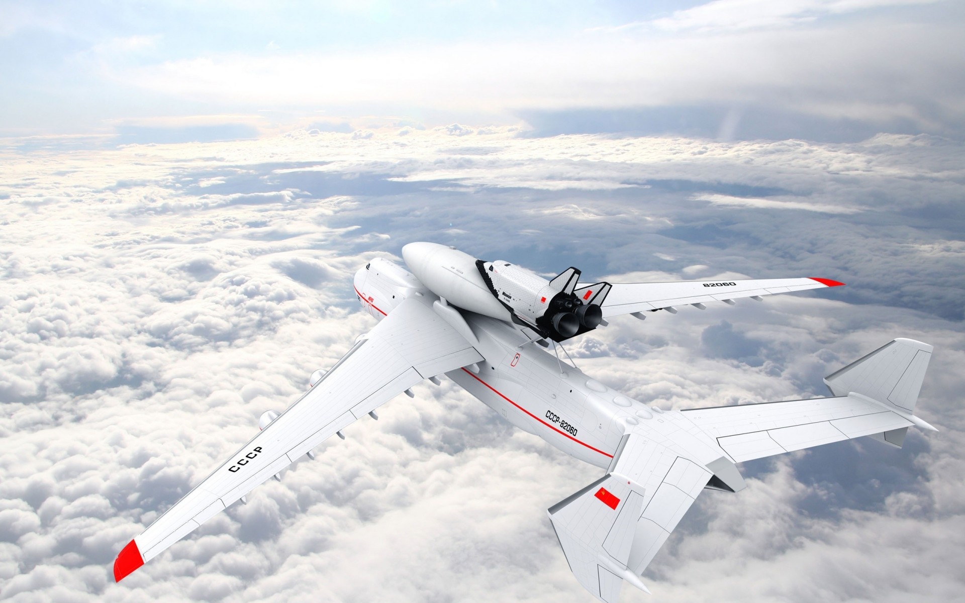 cielo avión nube azul