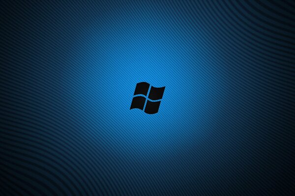 Logotipo de windows en un fondo abstracto