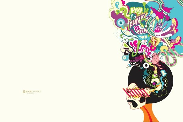 Color incomprensible imagen de un hombre