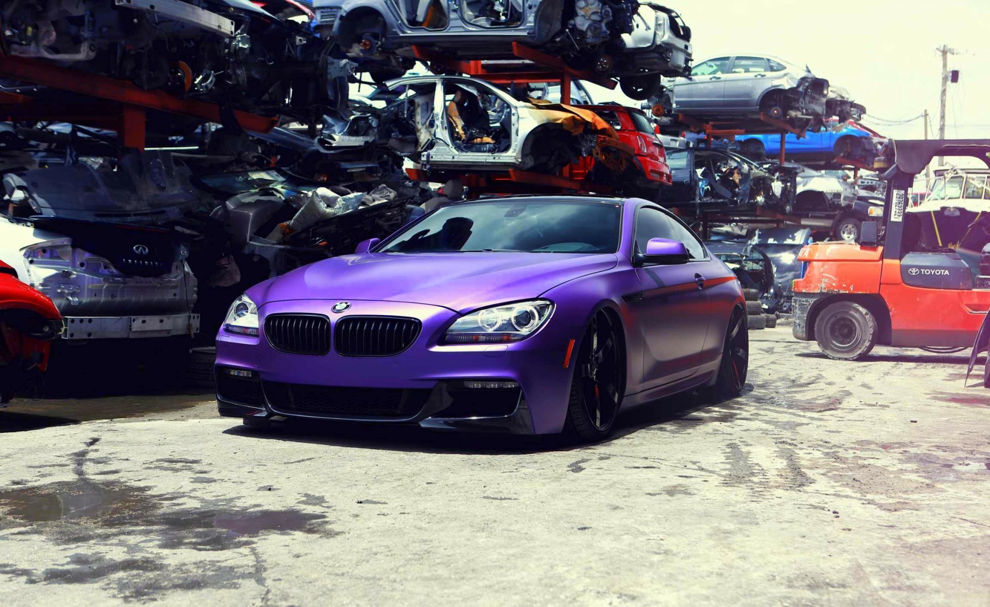 bmw 650i vossen delantero