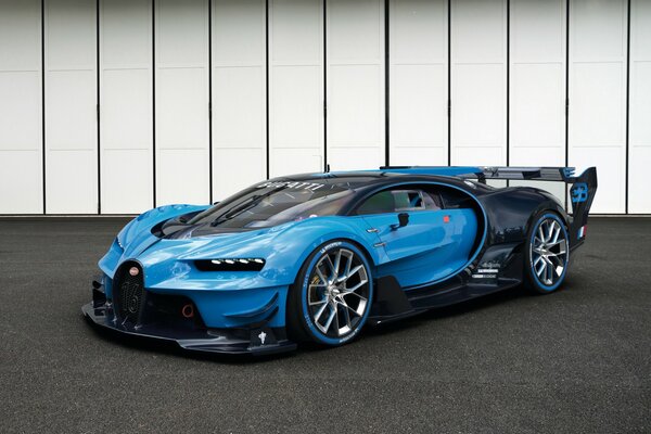 Bugatti 2015 azul