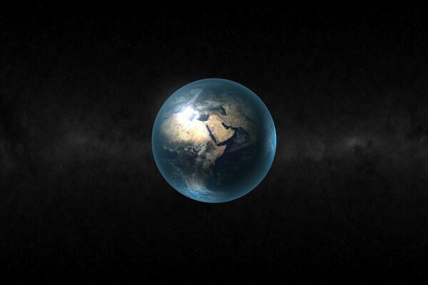 Reemplazando al planeta Tierra en el espacio exterior