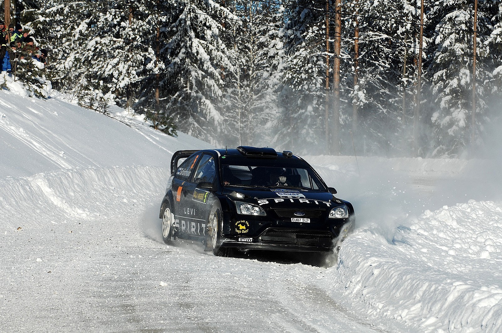 rally gronholm ford suecia