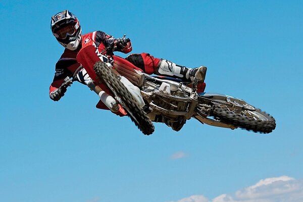 Vuelo fresco en moto. Honda crf250r