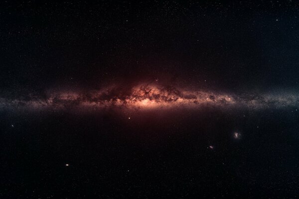 La vía láctea cósmica, la galaxia y las estrellas