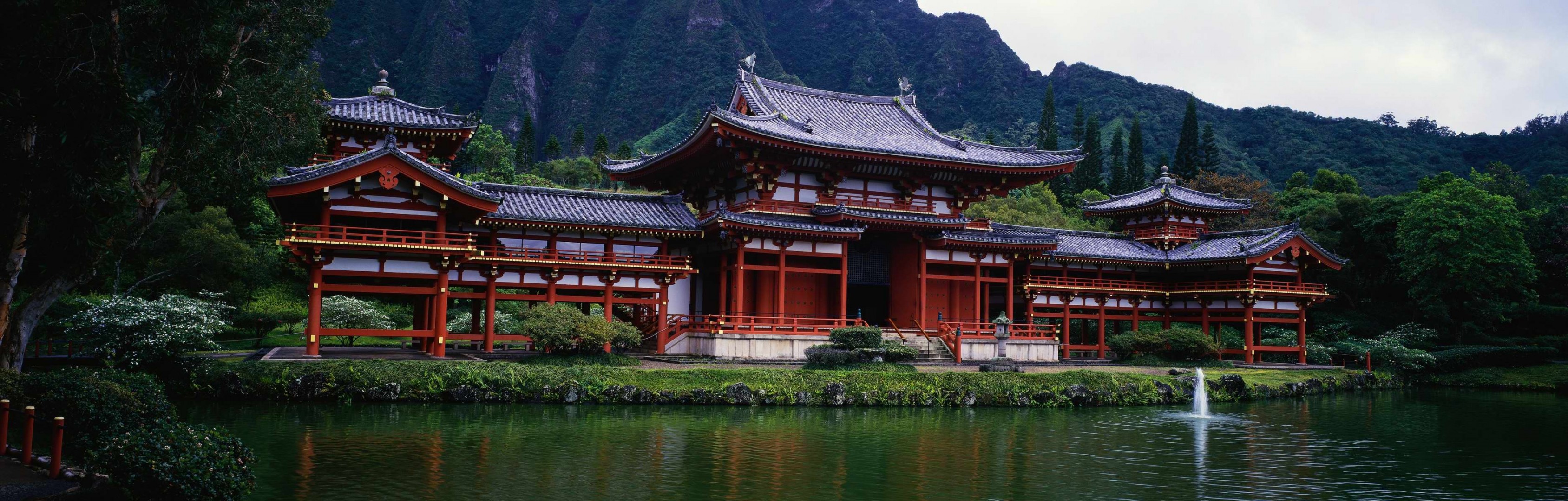 pagoda estanque panorama