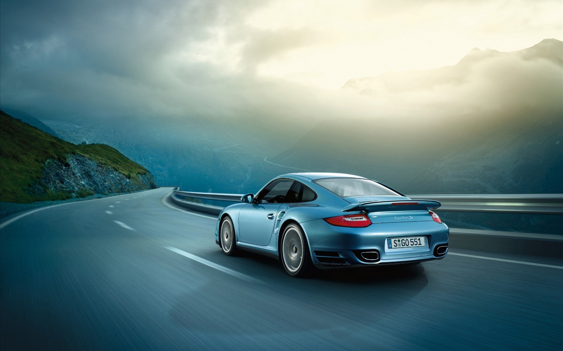 carretera vista montar a caballo velocidad porsche porsche