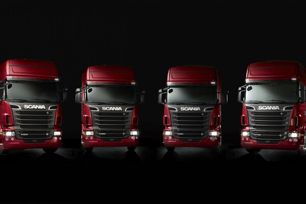 Scania foto para camionero todo está bien