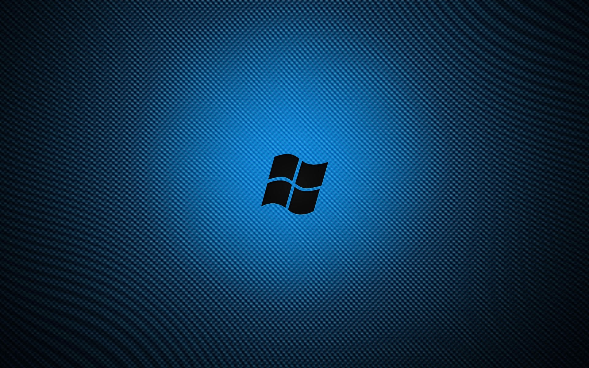 ventana logotipo azul líneas