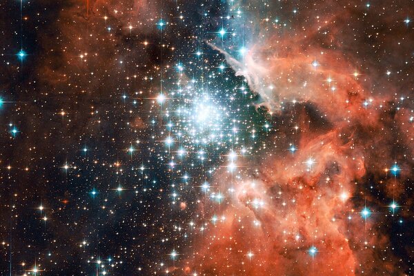 El nacimiento de las estrellas en la galaxia