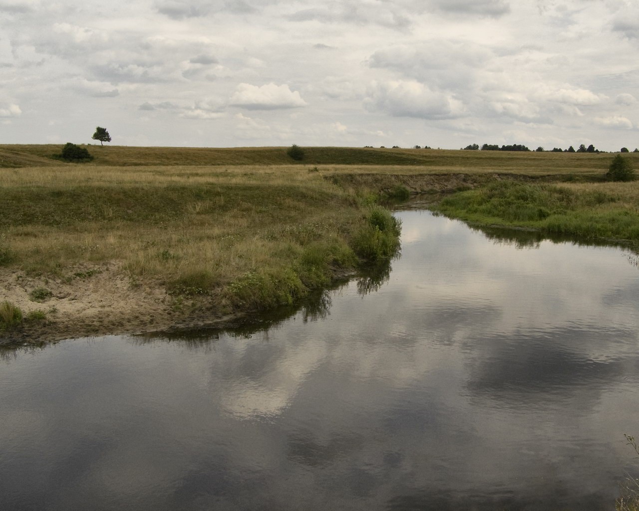 verano naturaleza río
