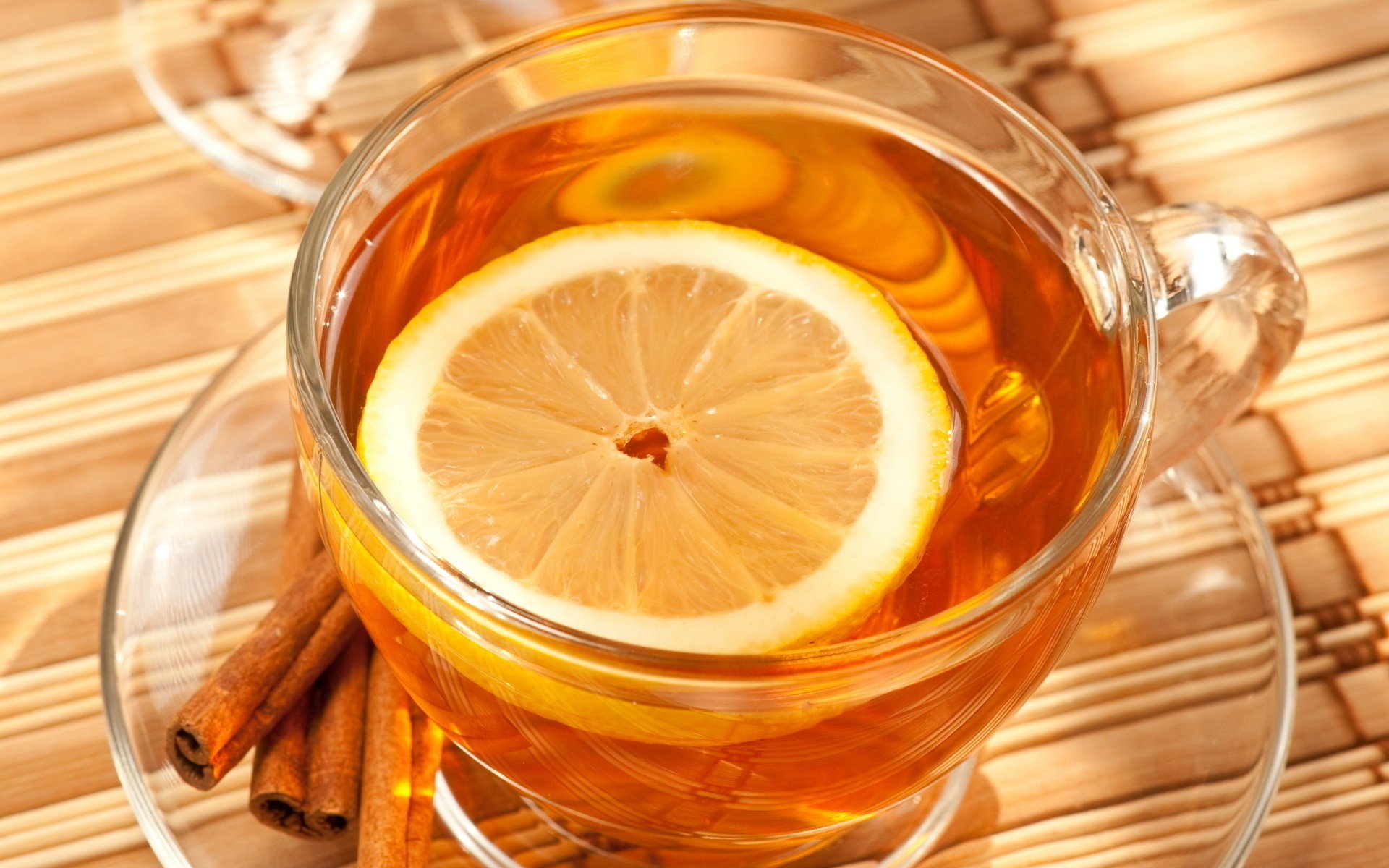 té limón platillo taza canela