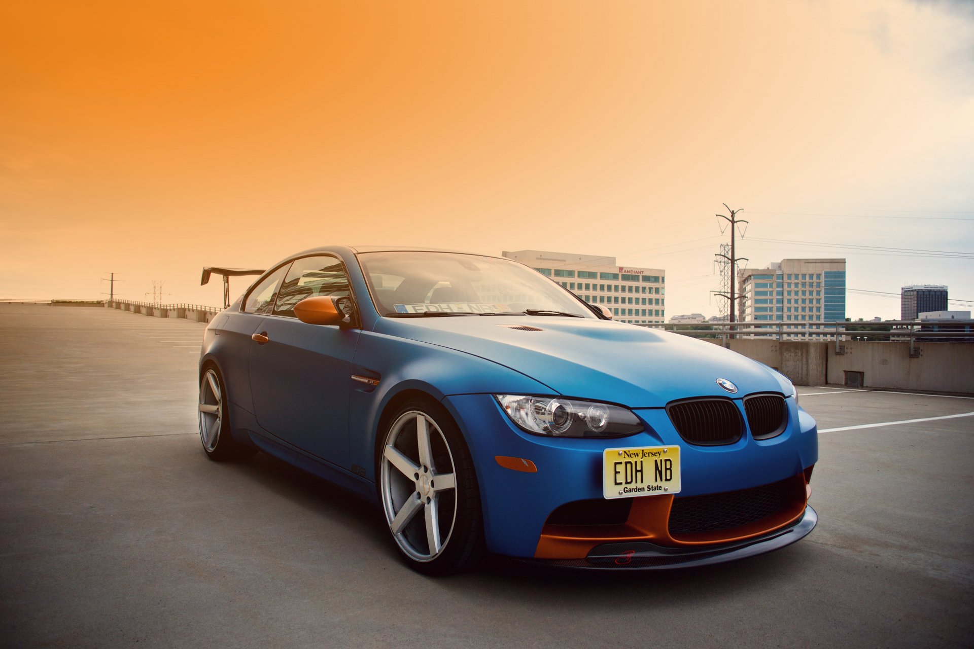 bmw e92 m3 tuning azul