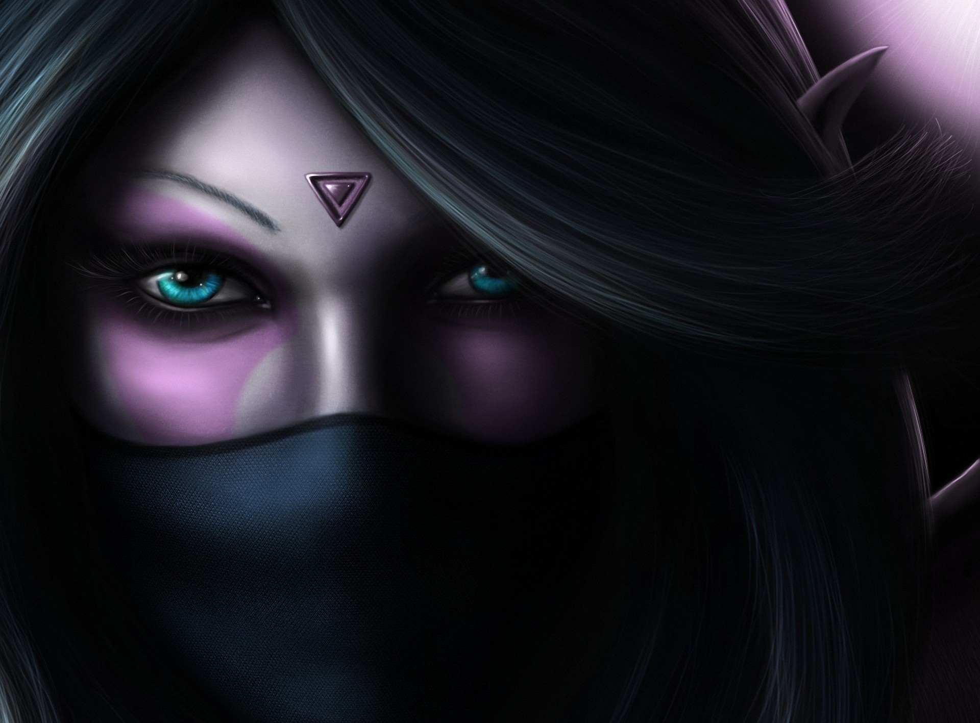 arte chica símbolo diadema dota 2 lanaya elfo