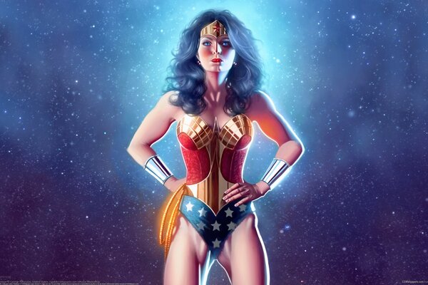 Superwoman. superhéroes. figura. Jorge patsouras