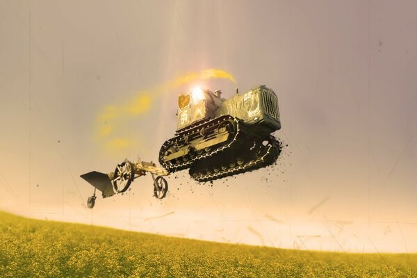 Técnica de estilo tractor volador