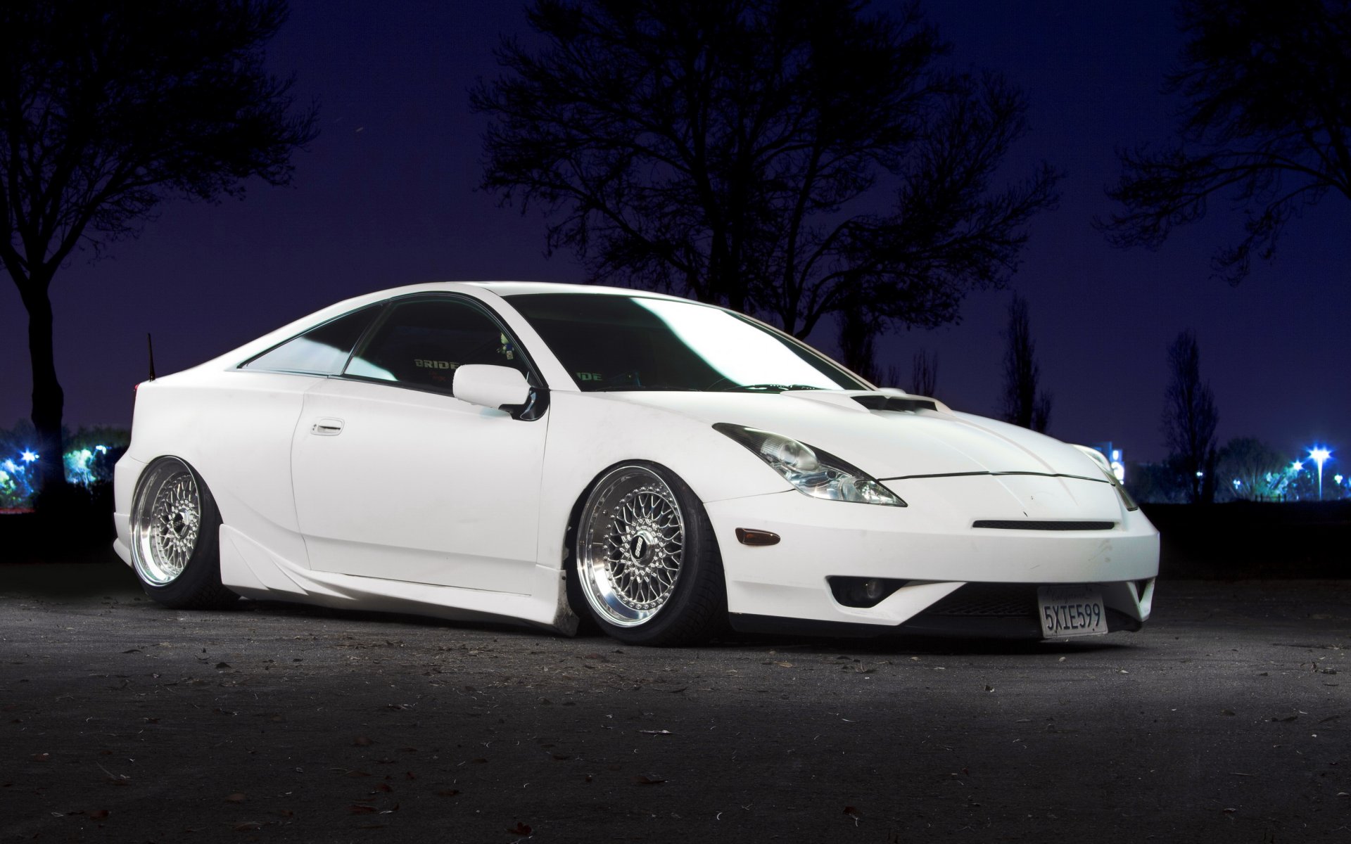 toyota celica toyota posición tuning blanco