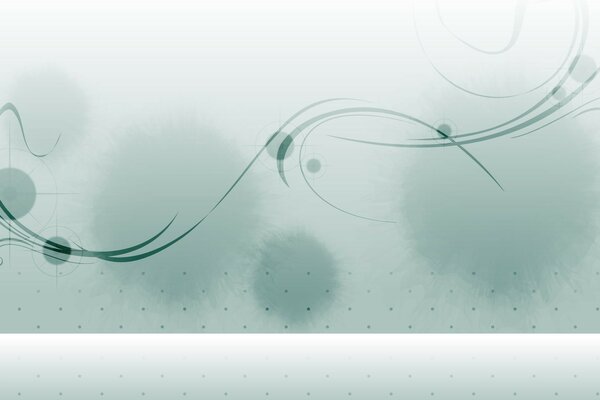 Estilo minimalismo, forma de imagen vector, fondo gris contiene puntos, líneas de manchas que tienen curvas suaves