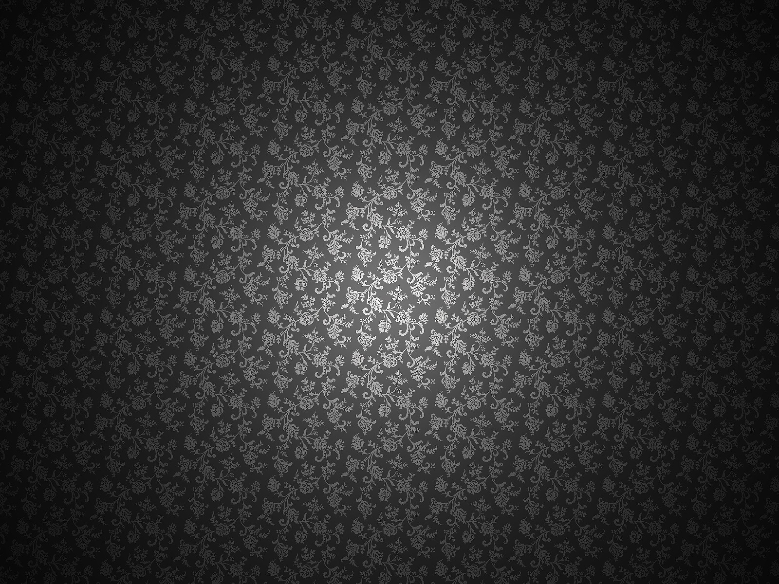 ornamento papel pintado flores pétalos negro