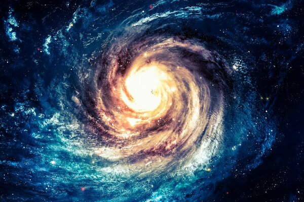 Imágenes artísticas del espacio en 3d