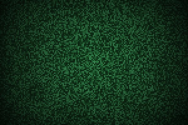 Mosaico en verde