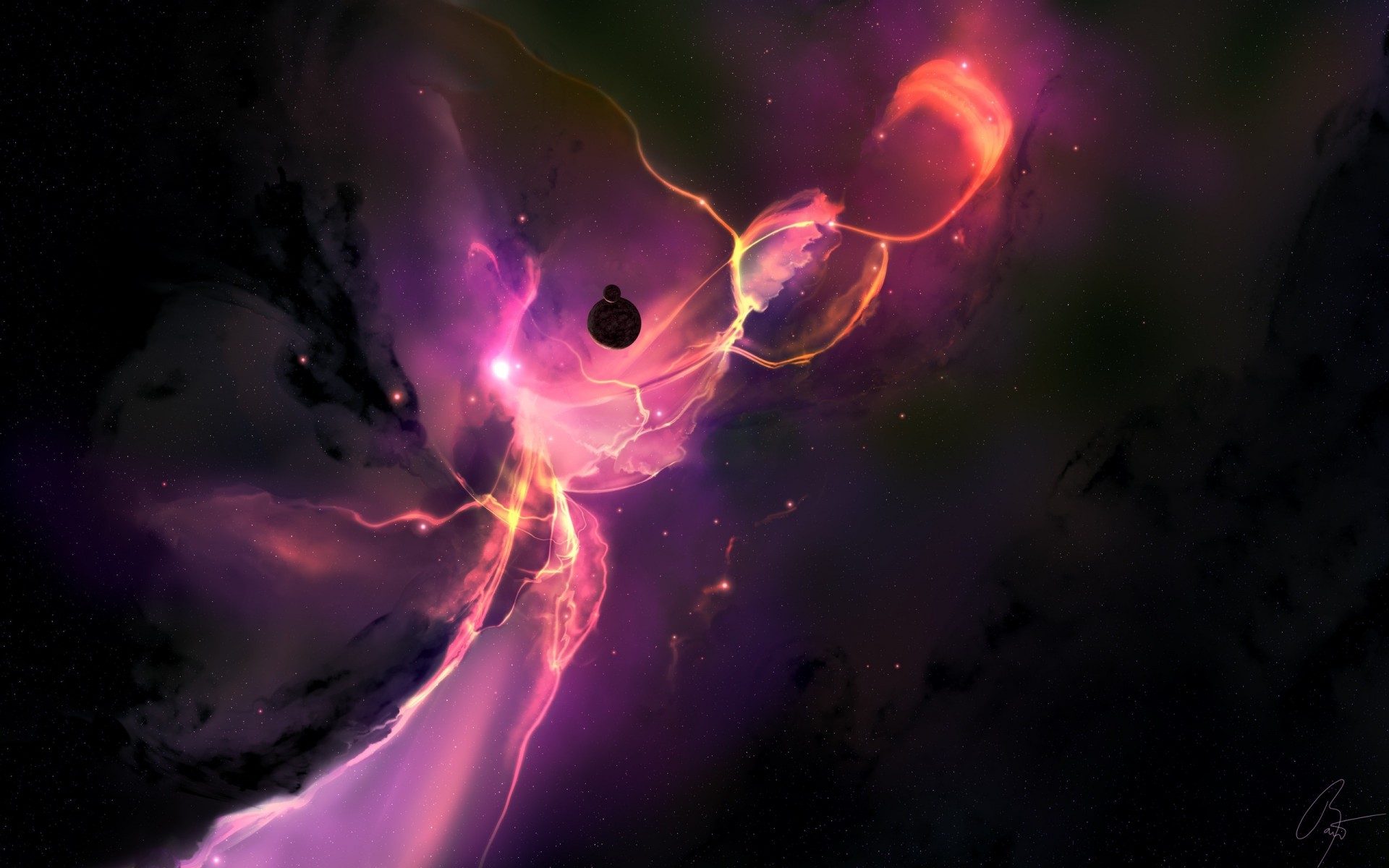 planeta ngc 2237 luz