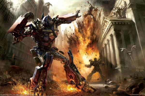 ¡La película de robots impresionó!