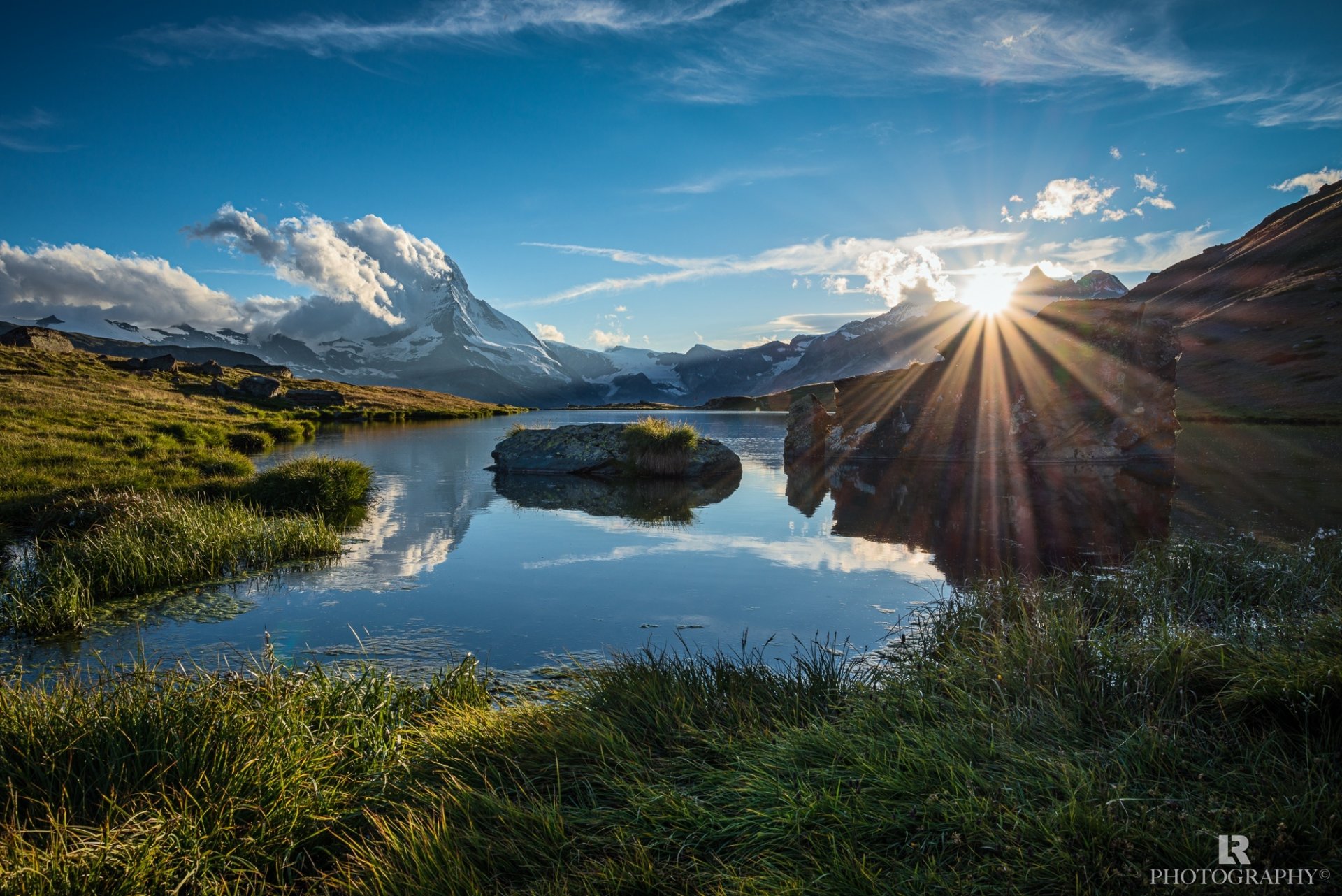 montañas lago reflexión naturaleza bosque paisaje