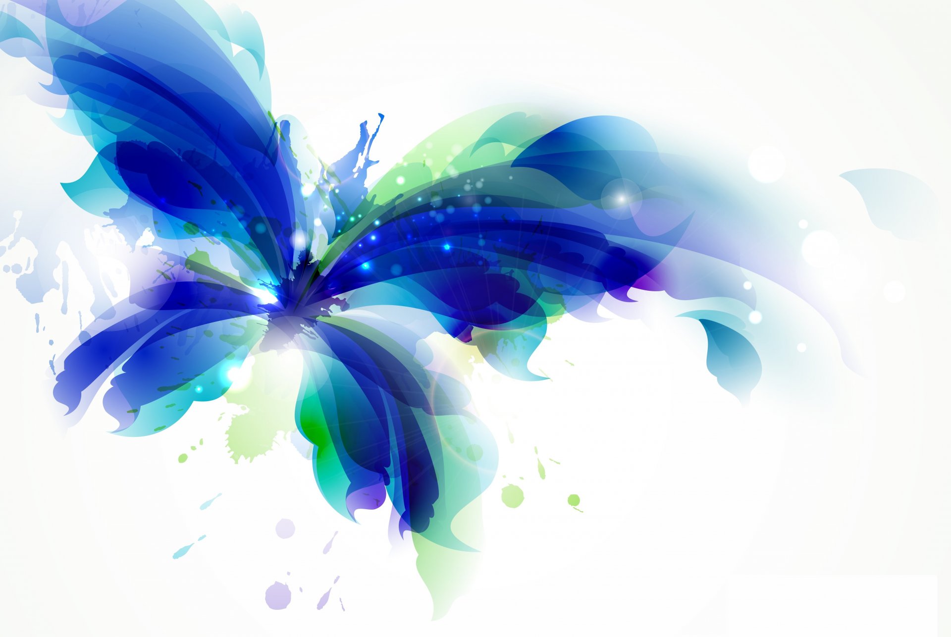 abstracción mariposa colores pintura fondo