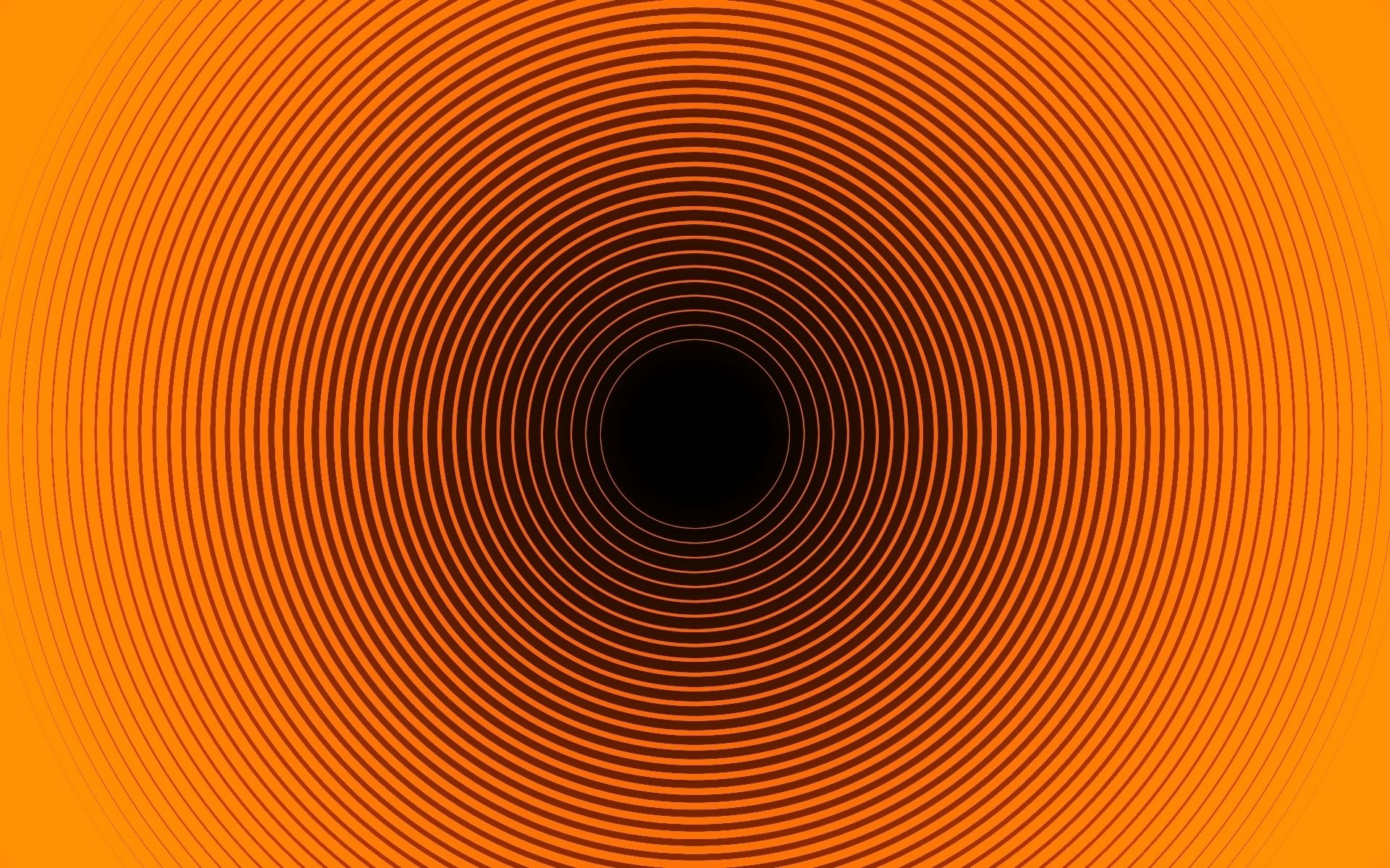 círculos ilusión abstracción pelirroja