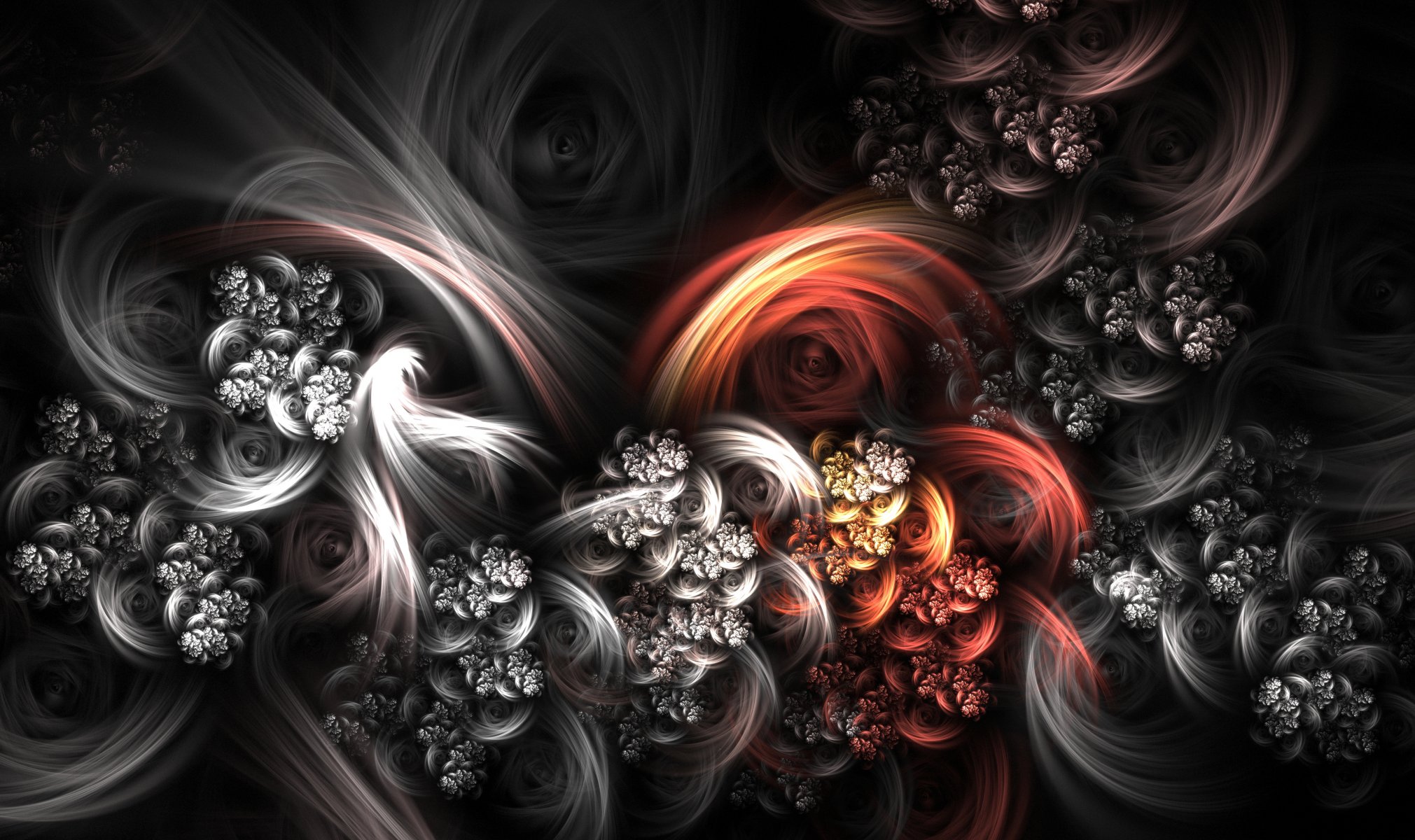ramo xero sama 37 flores rojo blanco negro