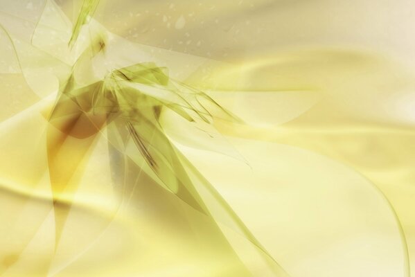 Abstracción de líneas de textura de color amarillo y verde