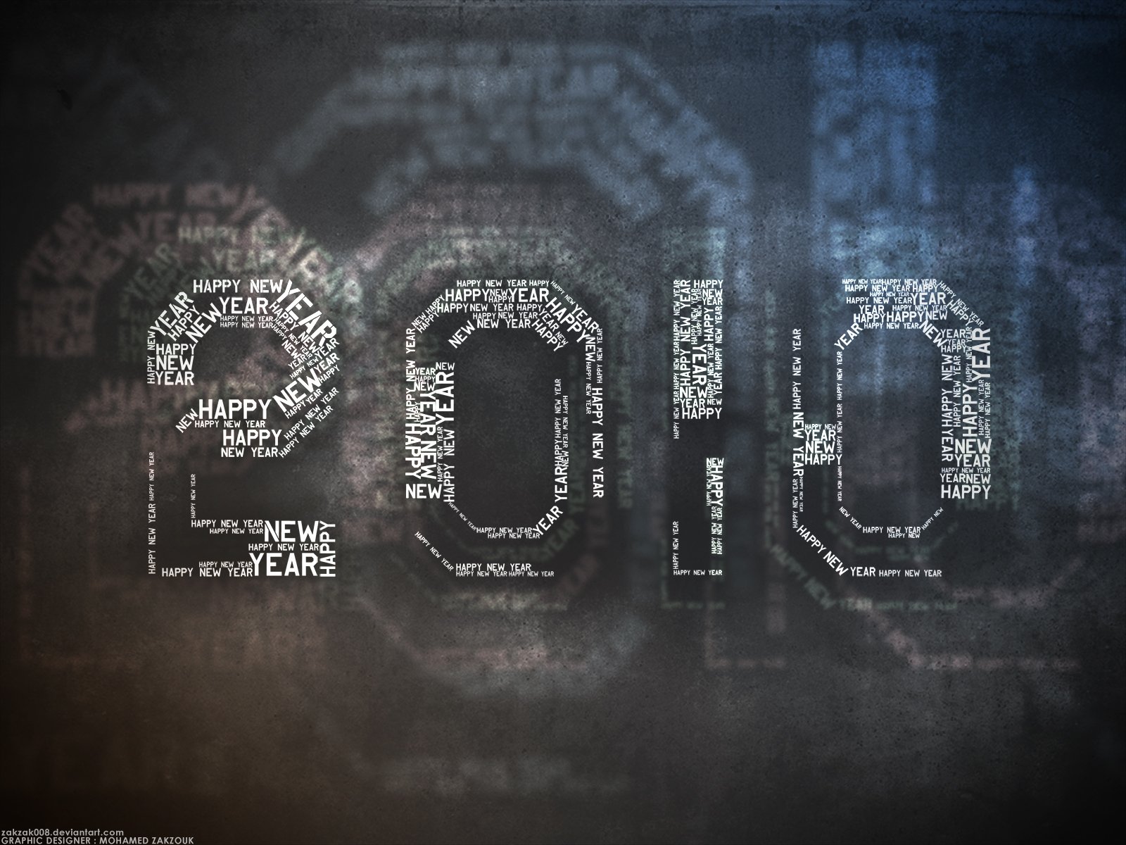 año nuevo 2010 oscuro