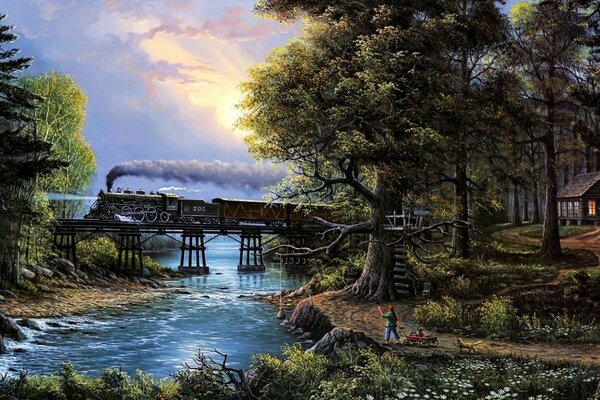 Imagen encuentro Matutino con el tren