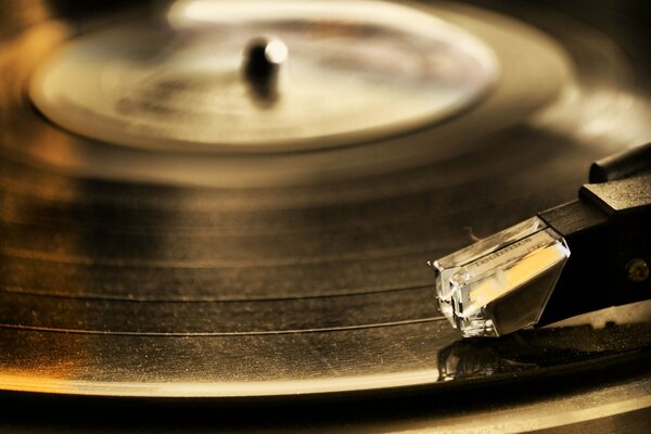 Disco de vinilo, retro, tocadiscos